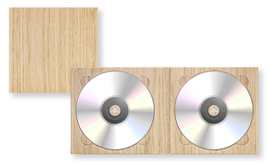 CDサイズ／2枚収納