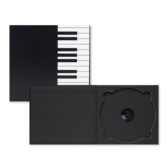 CDケース,discami,ピアノ,黒
