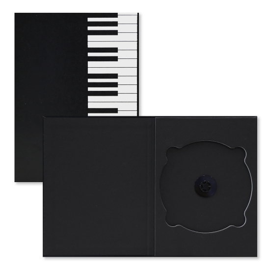 DVDケース,discami,ピアノ,黒
